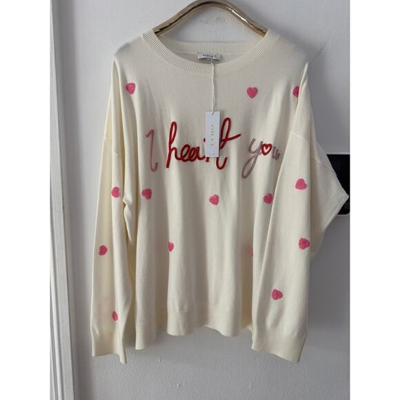 Gilli I love you Sz XXL sweater - Picture 5 of 10